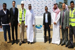 Almar Water Solutions celebra el acto de la primera piedra de la desaladora Shuqaiq 3