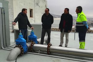 Peñíscola y FACSA renuevan el depósito de agua del casco antiguo de la ciudad castellonense