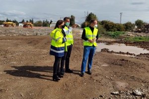 Comienzan las obras del Complejo Ambiental Copero que acogerá la mayor planta de tratamiento de lodos de Andalucía