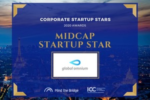 Global Omnium recibe el premio internacional Corporate Startup Stars por su actividad innovadora en GoHub