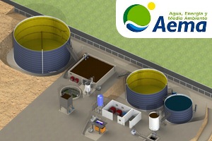 AEMA construye la nueva planta de tratamiento de aguas de la fábrica asturiana de Industrias Lácteas Monteverde