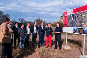 El Gobierno de Cantabria inaugura el penúltimo tramo de la Autovía del Agua con una inversión de 3 millones de euros