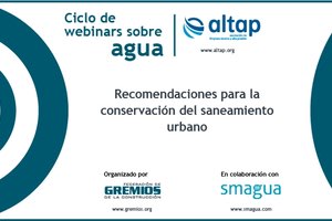 "Recomendaciones para la conservación del saneamiento urbano" organizado por SMAGUA y ALTAP