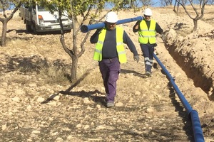 SAINT-GOBAIN PAM España favorece el abastecimiento de agua potable de Hernán Valle en Granada