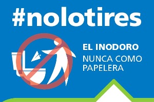 S.O.S. por un Saneamiento limpio #NoloTires