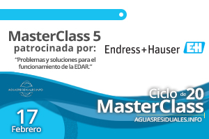 Endress+Hauser patrocina y participa en la MasterClass 5 sobre “Problemas y soluciones para el funcionamiento del tratamiento biológico de una EDAR"