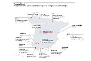 Tracasa Global modernizará la gestión digital de las redes de agua en la provincia de Huelva