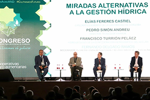 ESAMUR pone en valor el agua regenerada en el "VI Congreso de Cooperativas Agroalimentarias" celebrado en Córdoba