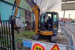 EMACSA inicia la segunda fase de las obras de renovación de la red de abastecimiento del Polígono de las Quemadas