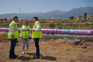 30 aniversario de la tubería de agua regenerada entre Santa Cruz y Arona para abastecer los cultivos del sur de Tenerife