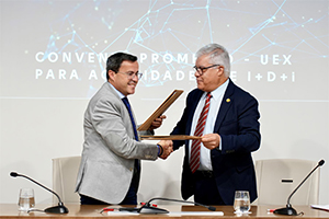PROMEDIO firma un convenio de colaboración con la UEx para modernizar el Ciclo Integral del Agua en la provincia de Badajoz