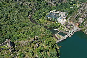 CADASA suministró en 2021 más de 53 millones/m3 de agua, procedentes del río Nalón a la zona central de Asturias