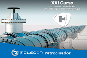 Molecor presenta el proyecto de modernización del regadío de Valoria la Buena en el "Curso sobre diseño e instalación de tuberías"