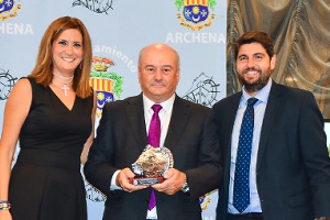 ACCIONA Agua premiada como “Empresa más Colaboradora” por empresarios de Archena en Murcia