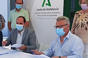 La Diputación de Córdoba recepciona la obra de agrupación vertidos de Doña Mencía ejecutada por la Junta