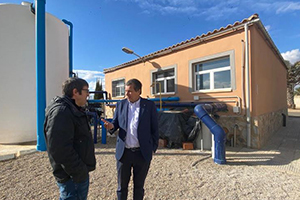 Una delegación del Grupo Mondragón visita tres depuradoras de la Región de Murcia para aprender más sobre reutilización