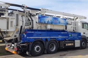TECSAN suministra a Aguas de León un camión Müller para la limpieza del alcantarillado que ahorrará 25.000 litros de agua al día