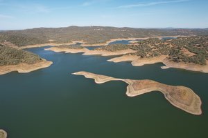 La CH del Guadalquivir invertirá 29 M€ en el acondicionamiento del aliviadero de la presa de Huesna en Sevilla