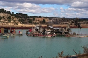 El CIEMAT colabora en el proceso de descontaminación del embalse de Flix en Tarragona