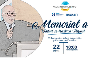 Participa en el Memorial "Rafael Mantecón Pascual" dentro del - VI Encuentro sobre Inspección y Control de Vertidos - el 22 de abril