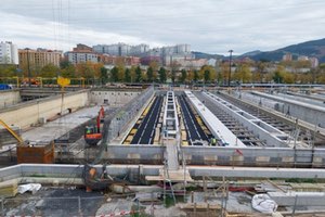 Las obras de ampliación del tratamiento primario de la EDAR de Galindo, avanzan a buen ritmo