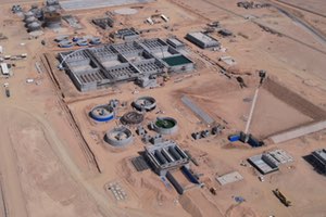 ACCIONA celebra un millón de horas sin lesiones con baja, en la construcción de tres depuradoras en Arabia Saudí