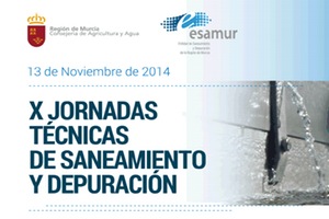Programa definitivo de las X Jornadas Técnicas de Saneamiento y Depuración de ESAMUR "Panorama de la gestión de las aguas residuales urbanas"