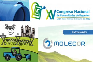 Molecor, patrocinador del "XV Congreso Nacional de Comunidades de Regantes"
