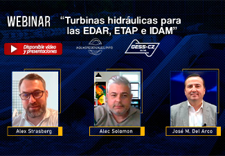 Webinar "Turbinas hidráulicas para las EDAR, ETAP e IDAM"