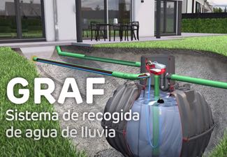 Utilizar el agua de lluvia de forma sostenible y gratuita con GRAF