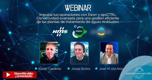 Webinar "Ewon y opsCTRL Conectividad avanzada para una gestión eficiente de las EDAR"