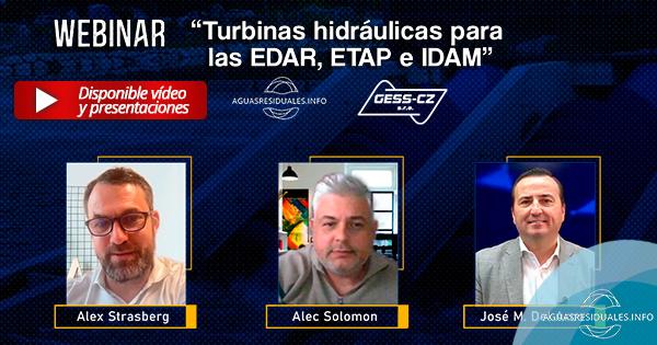 Webinar "Turbinas hidráulicas para las EDAR, ETAP e IDAM"