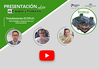 WEBINAR "Instalaciones ECOFLO® con filtro biológico compacto de coco"